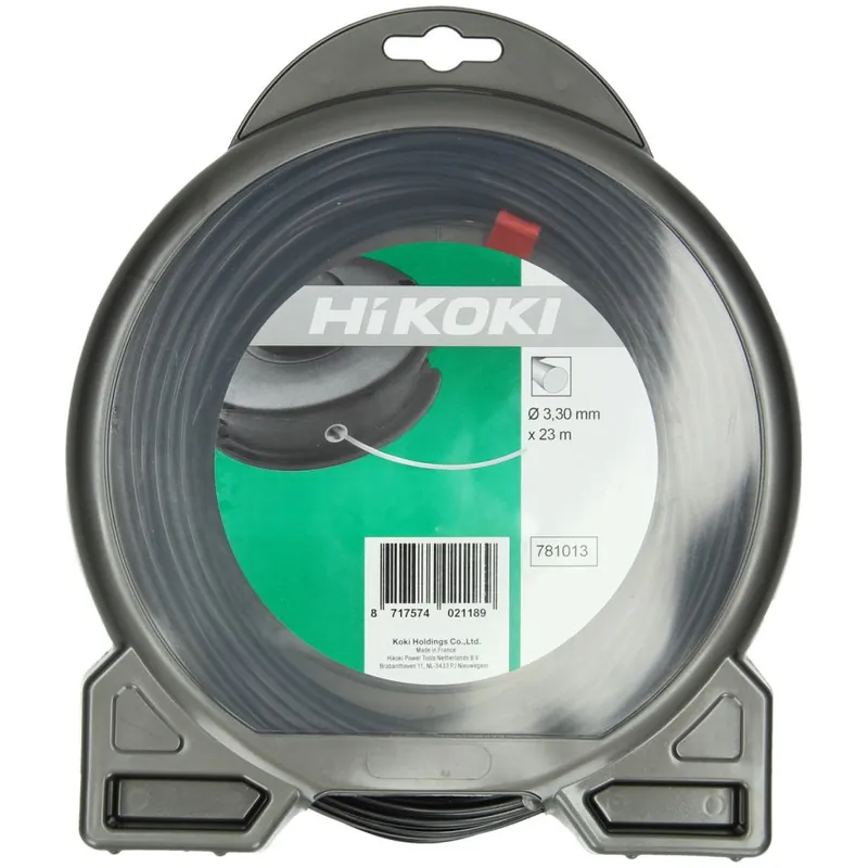 HIKOKI Accessoires 781014 Fil de coupe rond 3.3mm noir L=46m 453 gr