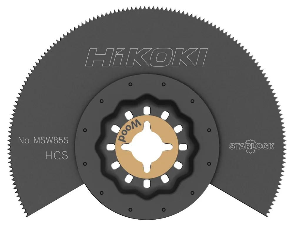 HIKOKI Accessoires 782741 Lame multitool bois HCS STARLOCK MSW85S