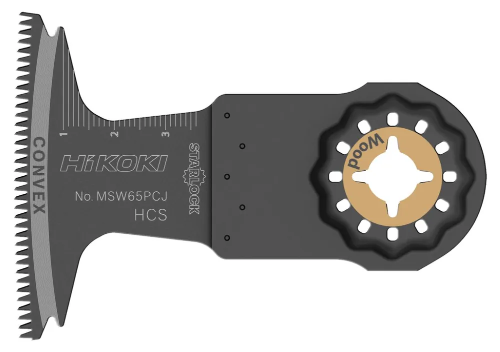 HIKOKI Accessoires 782739 Lame multitool bois HCS STARLOCK MSW65PCJ