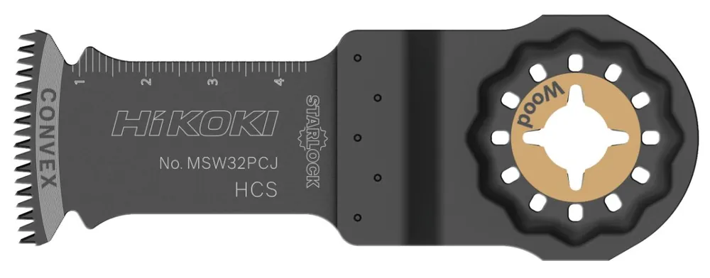 HIKOKI Accessoires 782735 Lame multitool bois HCS STARLOCK MSW32PCJ