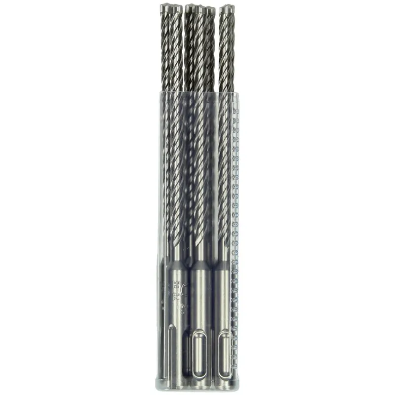 HIKOKI Accessoires 783313 10 marteaux perforateurs SDS-plus FCH 4-cutter 6.5x 250/315 mm