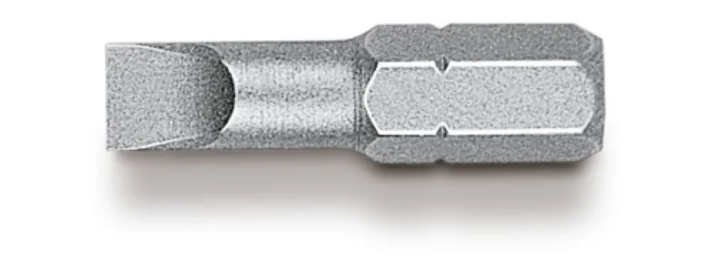 HIKOKI Accessoires 4100301 3 embouts 1/4" fendus SL4.0 / SL5.5 / SL6.5/25 mm