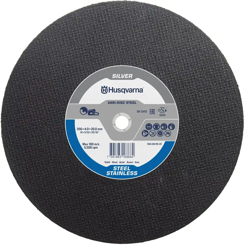 Husqvarna 596826701 VARI-DISC STEEL Disque à tronçonner 230x22.23 mm