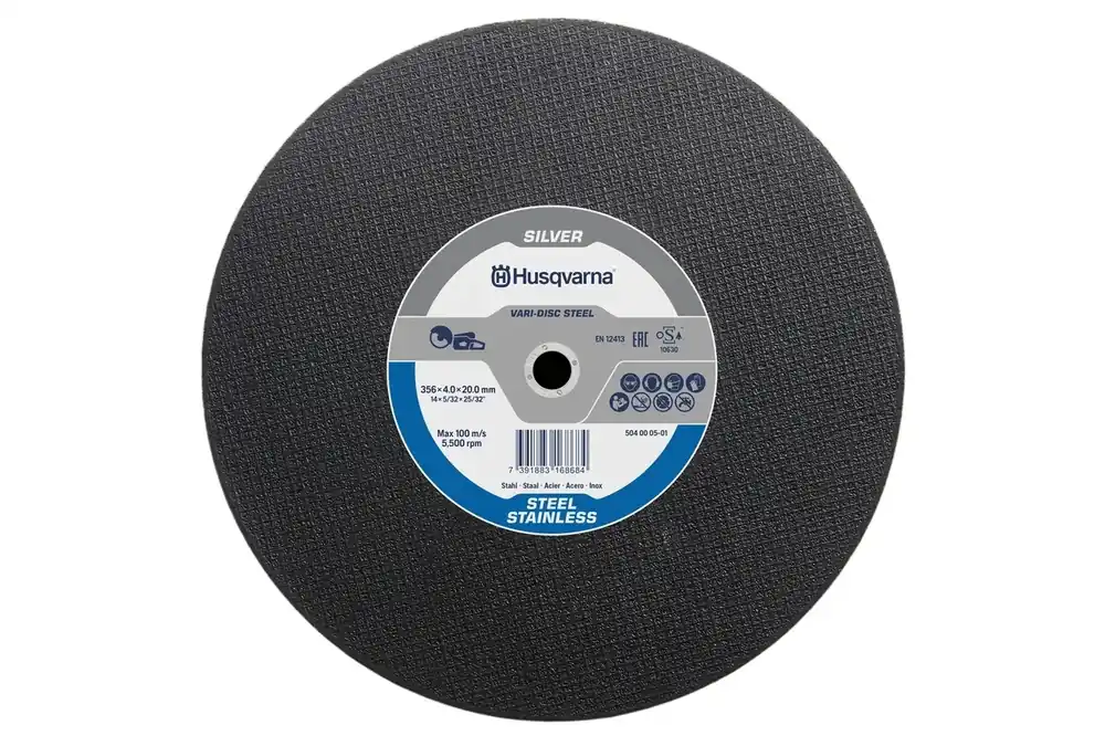 Husqvarna 504000403 VARI-DISC STEEL Disque à tronçonner 300x25.4 mm