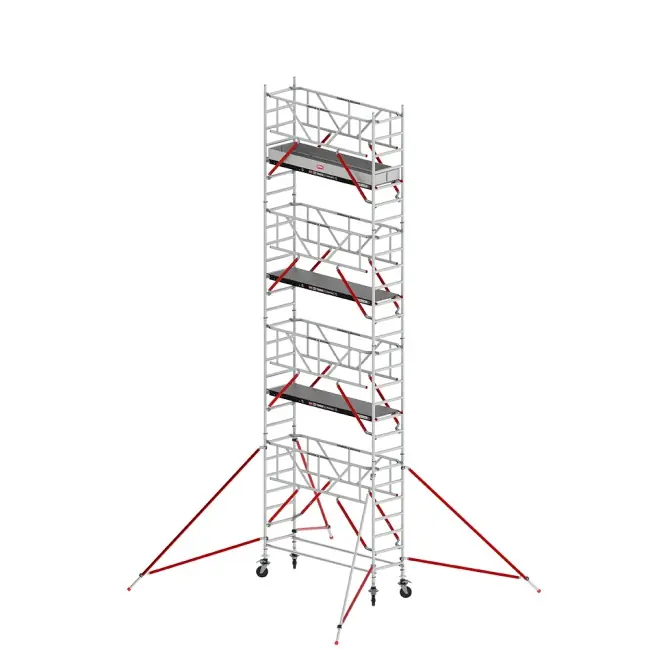 Altrex T515006 RS TOWER 51-S Echafaudage roulant 9.2m Longueur de la plateforme Fiber 185