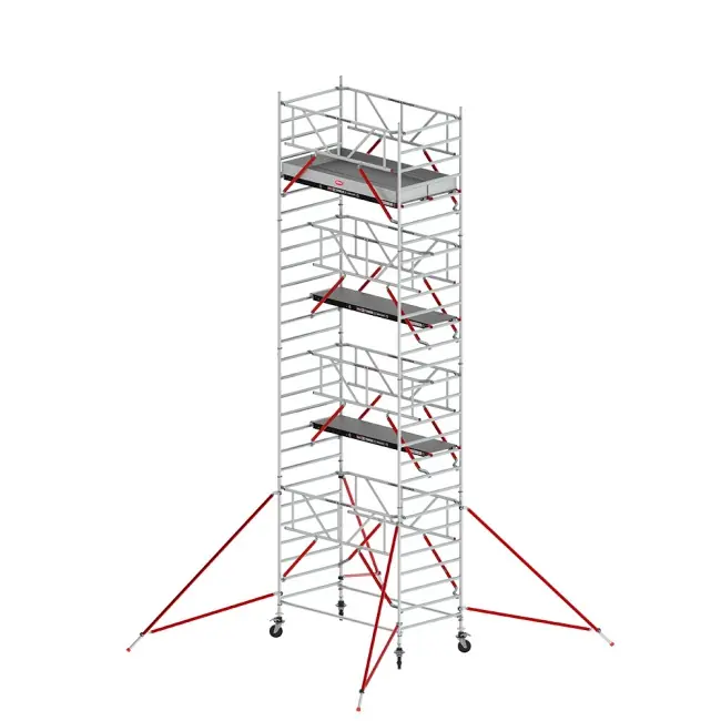 Altrex T525025 RS TOWER 52-S Echafaudage roulant 9.2m Longueur de la plateforme en bois 305