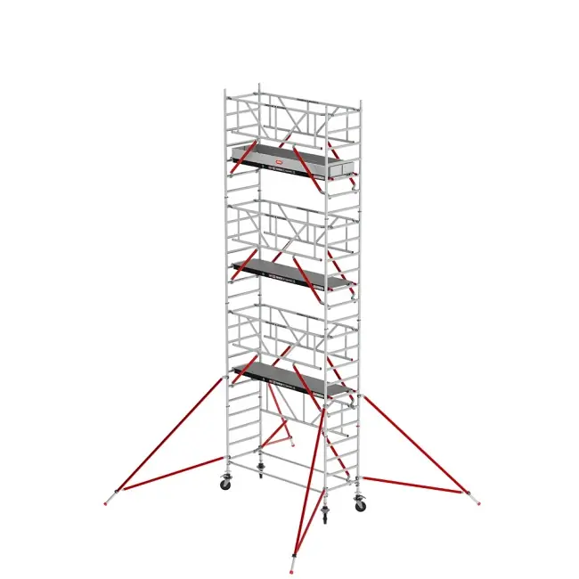 Altrex T511045 RS TOWER 51 PLUS-S Echafaudage roulant 8.2m Longueur de la plate-forme 305