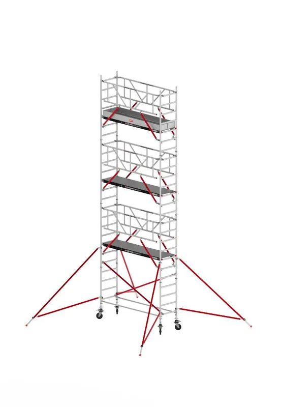 Altrex TX510037 RS TOWER 51-S Echafaudage roulant 8.2m Longueur de la plateforme en bois 245
