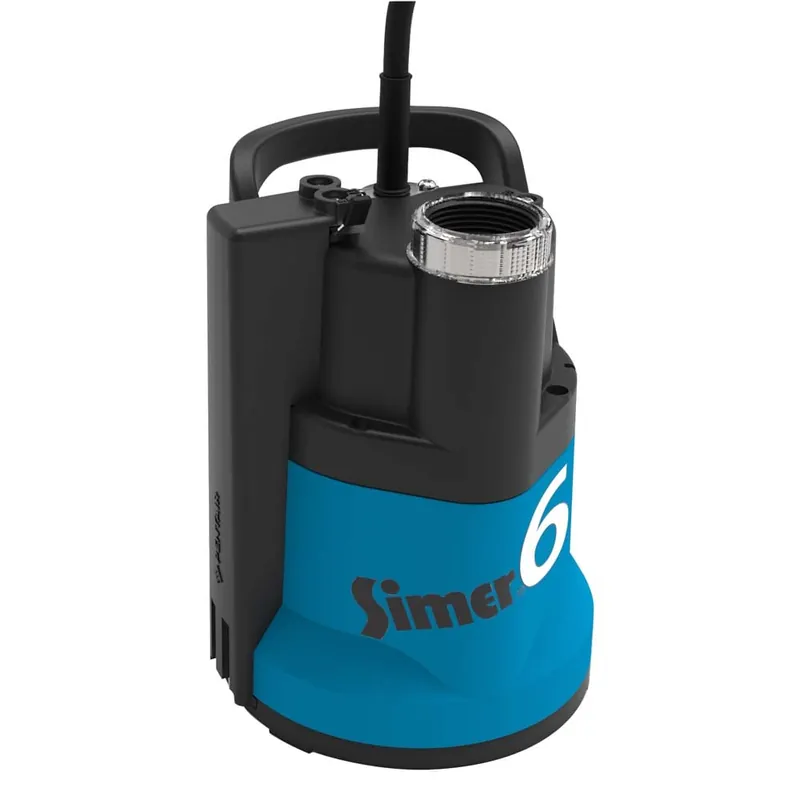 Simo Simer pd6601s Simer 6 S Pompe submersible avec contrôle de niveau
