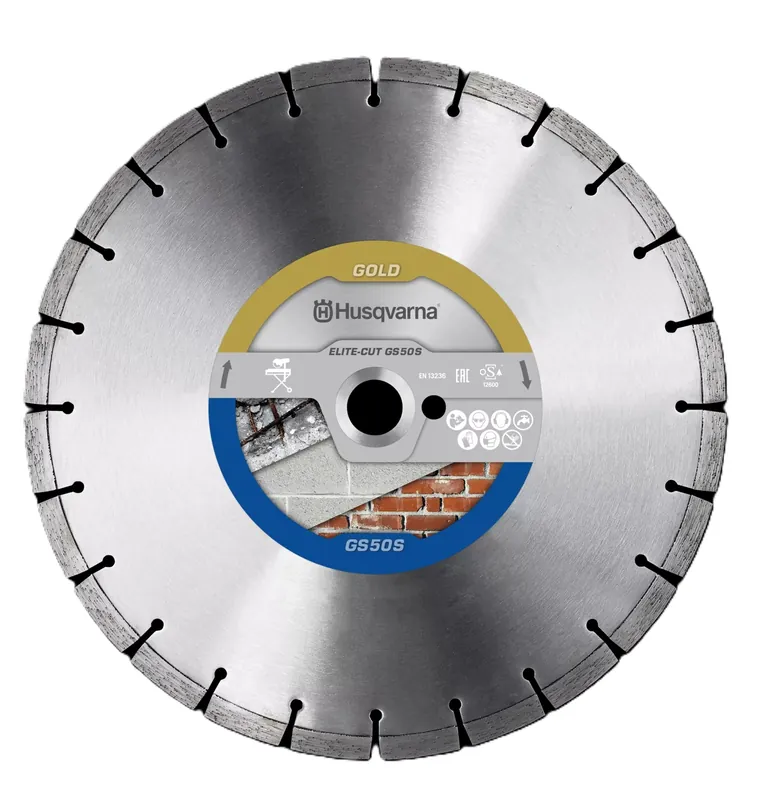 Husqvarna 579804170 ELITE-CUT GS50S Lame de scie diamantée Universelle 600x25.4mm