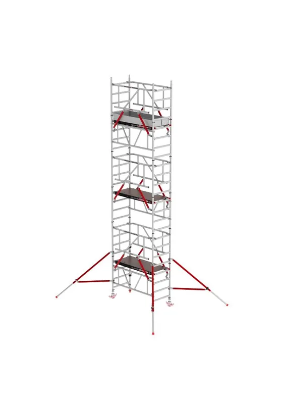 Altrex C003033 MiTower PLUS-SQ2 Echafaudage roulant étroit 7m Fiber-Deck