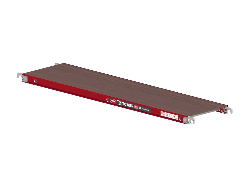 Altrex 305120 Plate-forme d‘échafaudage en bois 245 sans trappe RS TOWER 4