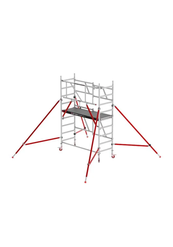 Altrex T540003 RS TOWER 54 Echafaudage roulant 3.6m Longueur de la plateforme en bois 185