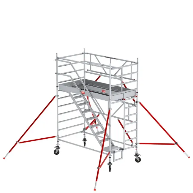 Altrex T530025 RS TOWER 53-S Echafaudage roulant 4.2m Longueur de la plateforme en bois 185
