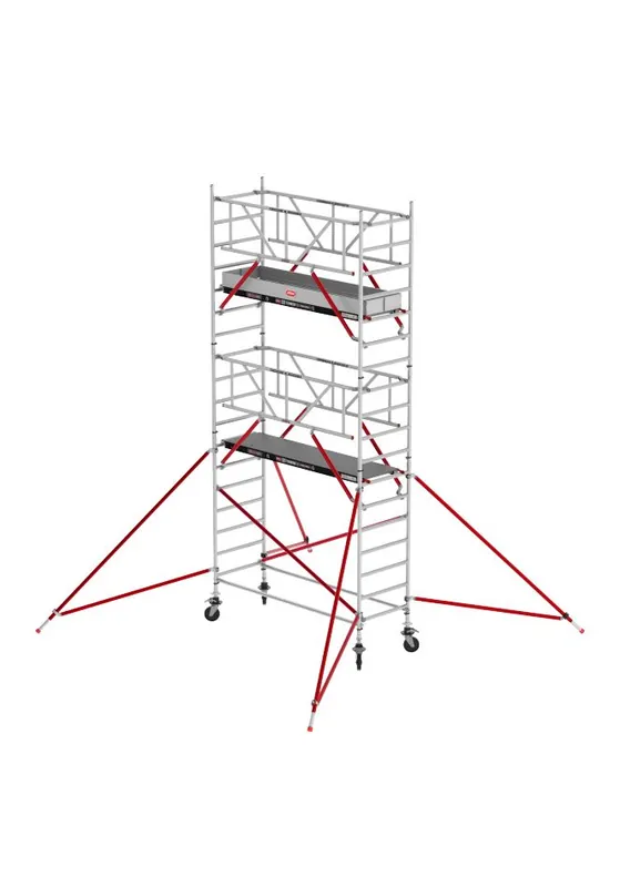 Altrex TX511036 RS TOWER 51 PLUS-S Echafaudage roulant 6.2m Fiber-Deck longueur de la plateforme 245