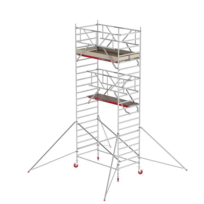 Altrex TX425008 RS TOWER 42-S Echafaudage roulant 7.2m Longueur de la plateforme en bois 185