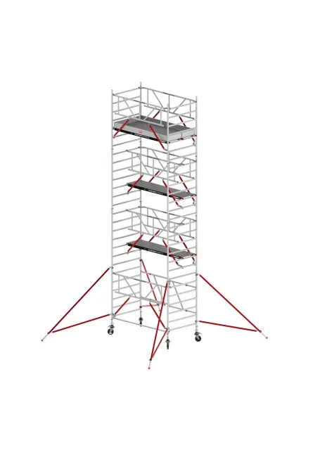 Altrex T550057 RS TOWER 55-S Echafaudage roulant 8.8m Longueur de la plateforme en bois 245