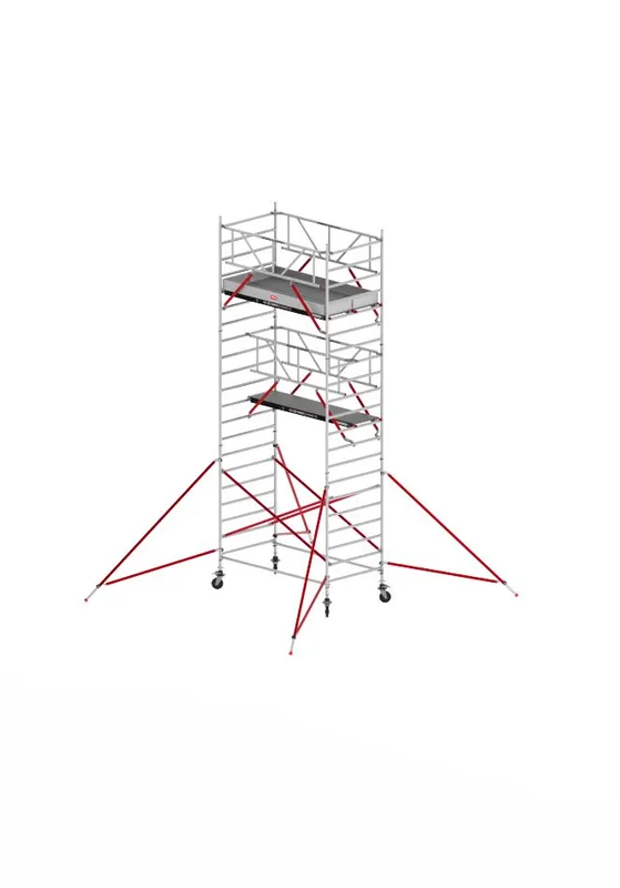Altrex TX525013 RS TOWER 52-S Echafaudage roulant 7.2m Longueur de la plateforme en bois 245