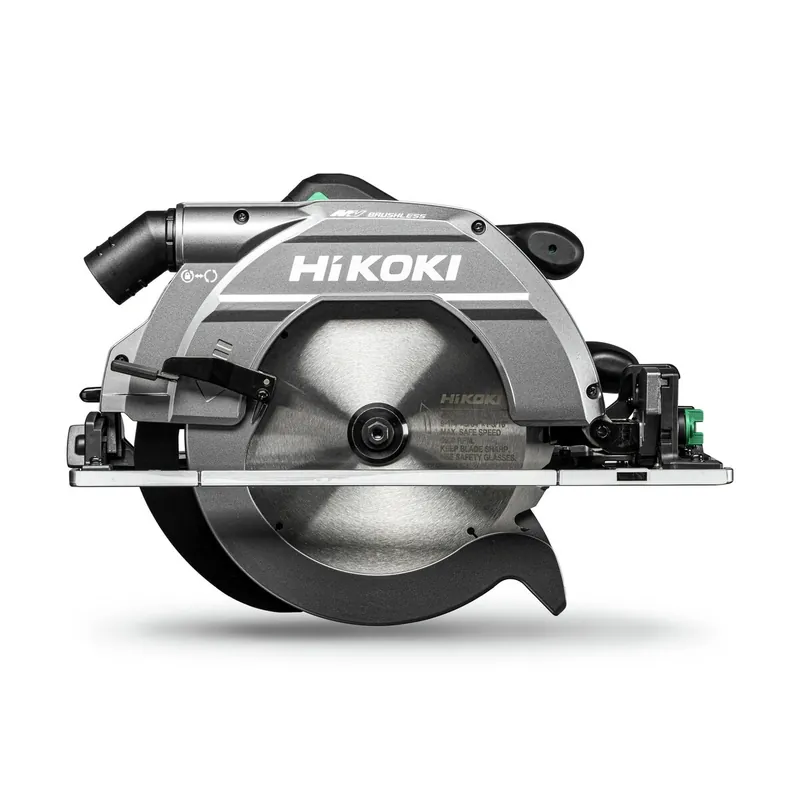 HIKOKI C3609DUMW4Z Scie circulaire sans fil 36V brushless 85mm excl. batterie et chargeur avec rails de guidage en boîte