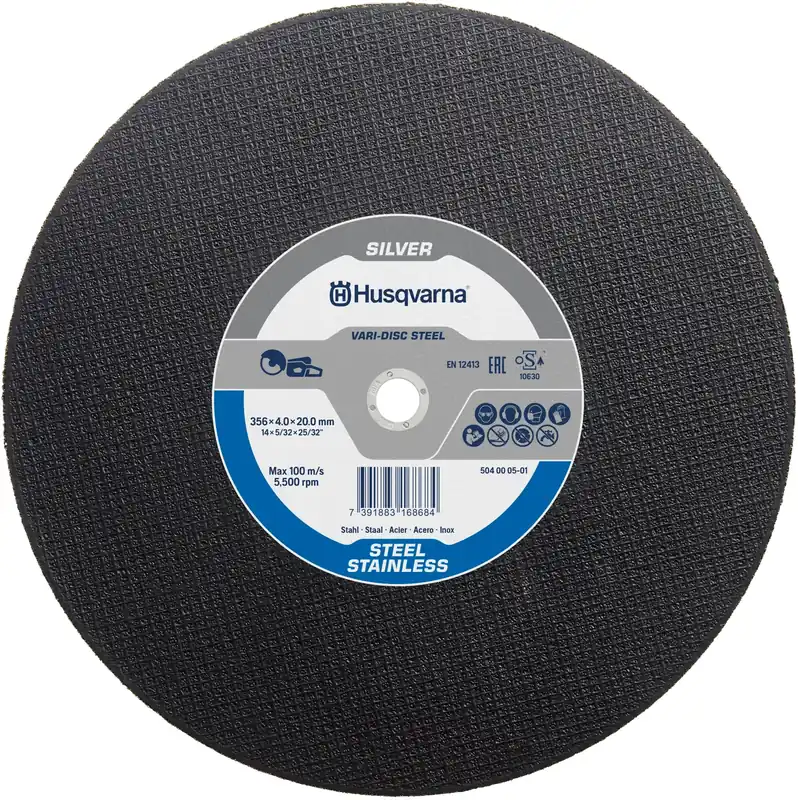 Husqvarna 504000401 Vari-Disc STEEL Ø 300 20.0