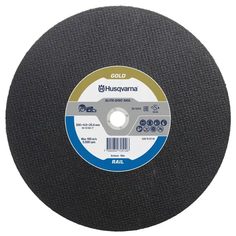 Husqvarna 529750702 ELITE-DISC RAIL Disque à tronçonner 406x25,4 mm