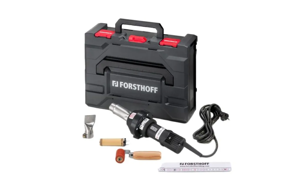 Forsthoff PLANSET2 Quick-L avec pièges à chaleur pistolet à chaleur kit PVC-tarpaulin