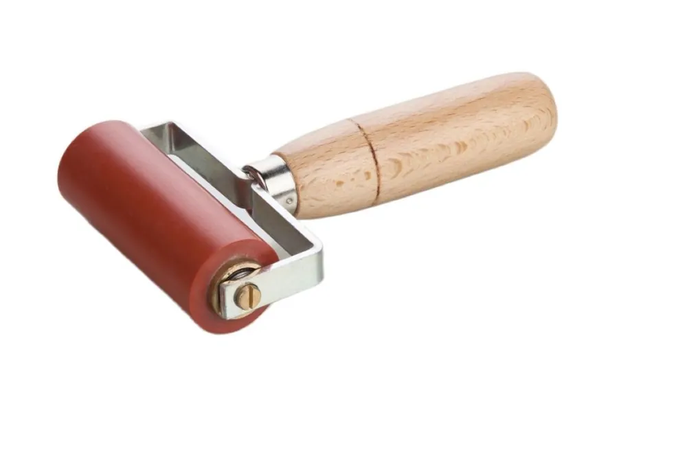 Forsthoff 6996 Rouleau de pression en silicone de 80 mm avec roulements à billes