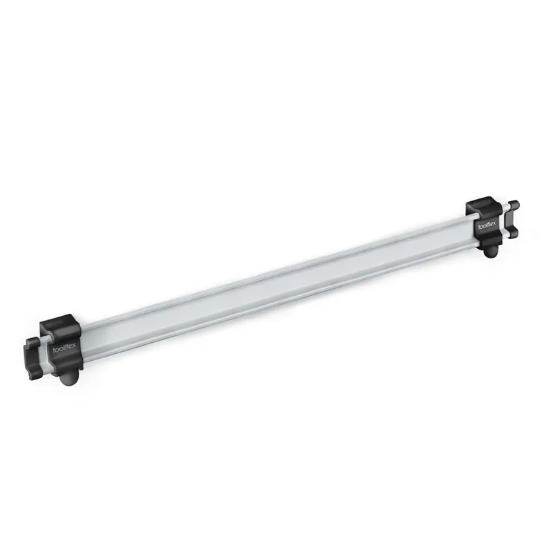 Toolflex TF004021 Un rail en aluminium noir 540 mm - sans support