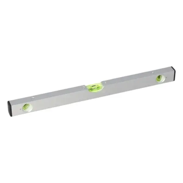 Rabo 60-1018SE2.400 Profi Niveau à bulle en aluminium à trois pièces, enfichable, 400 cm, avec fiole réglable