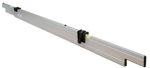 Rabo 60-1043VAL0812 Mètre niveleur réglable en aluminium 0,77-1,20 m à l‘intérieur avec 1 flacon