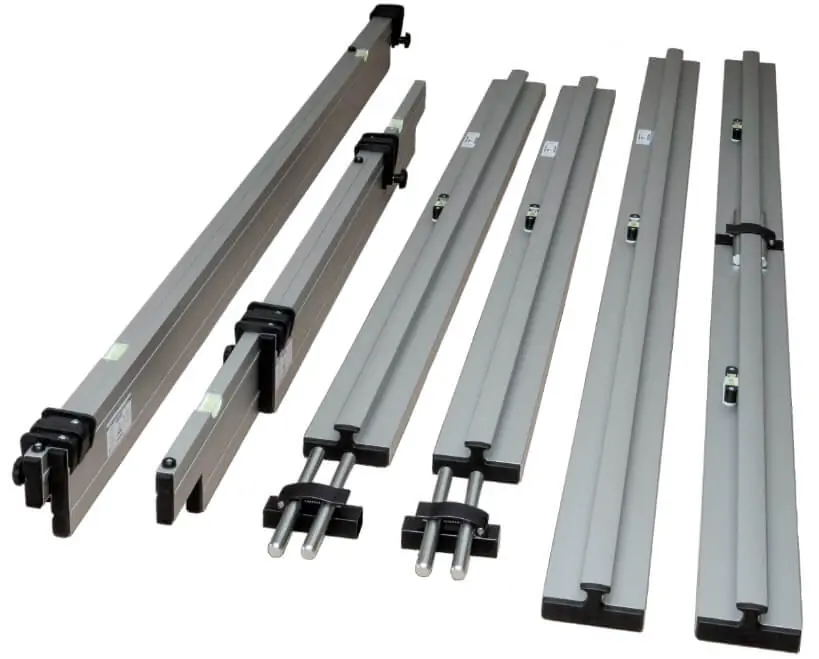 Rabo 60-1043UNI Set de nivellement en aluminium UNI 10 pièces