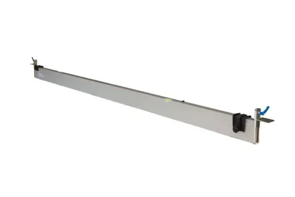 Rabo 60-1045VRC28 Tige de nivellement réglable en aluminium 1,60-2,75 m à l‘extérieur avec 2x C stop et 2 flacons