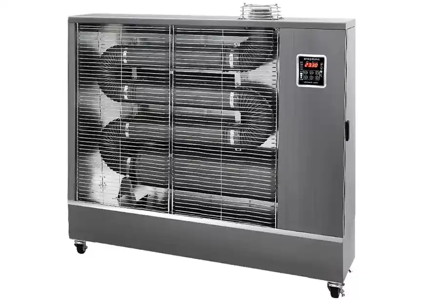 Metal Works 722316829 WD56IK Chauffage diesel infrarouge Pro 16 kW argent 180-920 m³