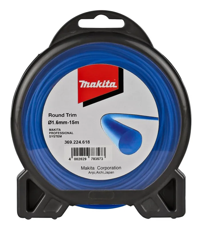 Makita Accessoires 369224618 Fil de coupe 1.6x15m Rond