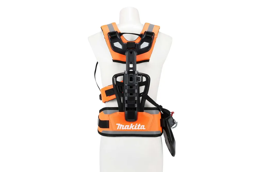 Makita Accessoires 1915M4-5 Débroussailleuse portative à harnais orange professionnelle
