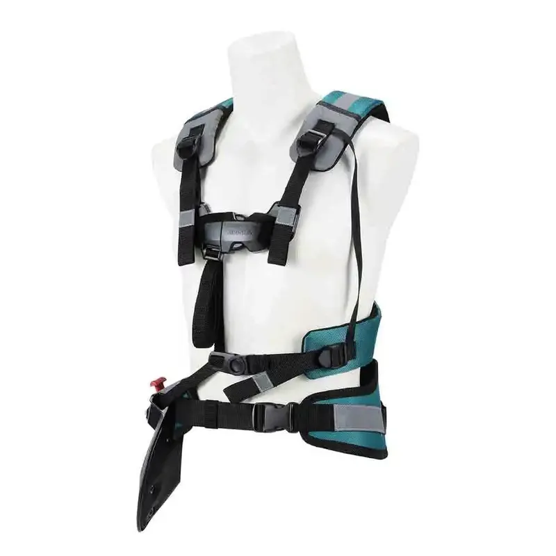 Makita Accessoires 1915M3-7 Débroussailleuse à harnais portable bleue professionnelle