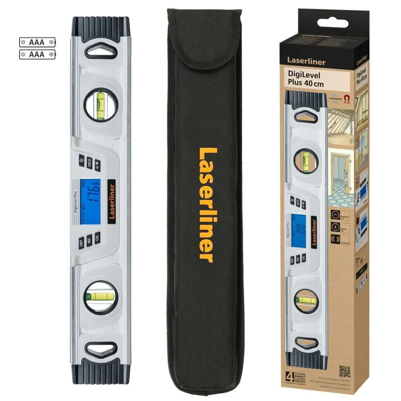 Laserliner 081.250E DigiLevel Plus 40 Niveau à bulle numérique