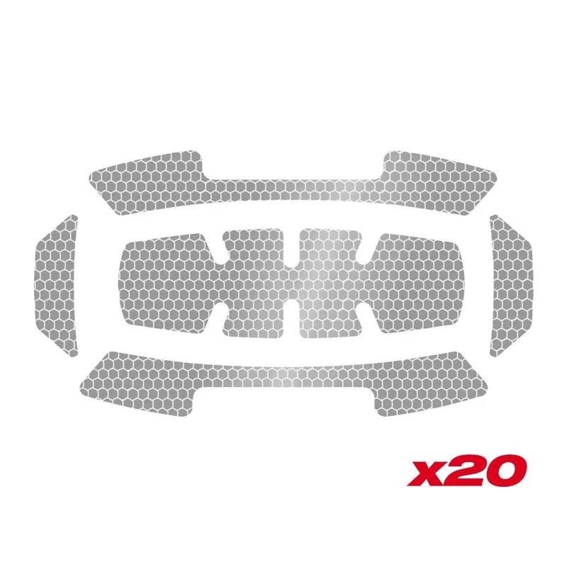 Milwaukee Accessoires 4932500168 BOLT Autocollants réfléchissants - Argent - 20 jeux