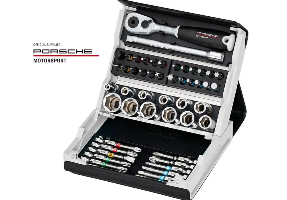 Hazet 2200SC-2-PD Porsche Motorsport - Racing Tool Line SmartCase set de clés à douille 50 pièces