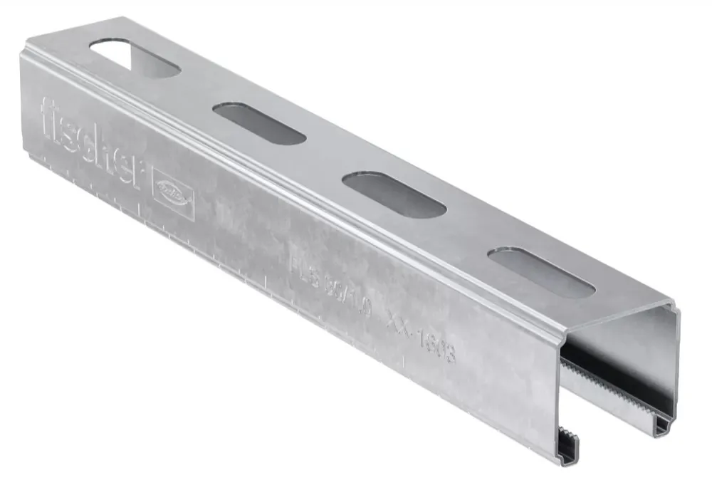 Fischer 572542 Rail de montage FLS 30/1.0 - 3 m