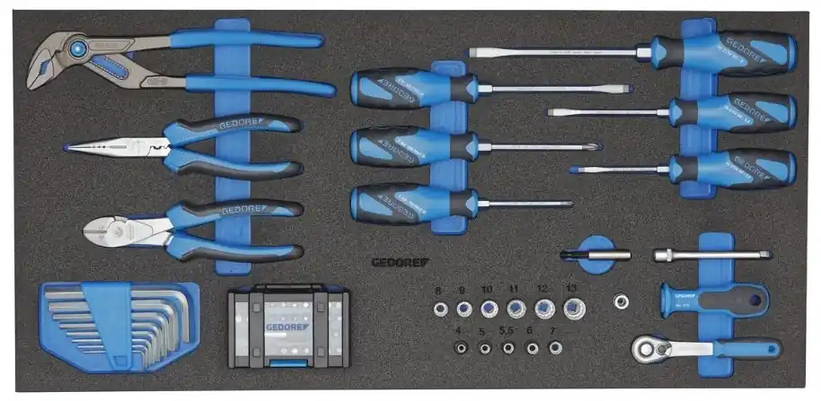 Gedore 3005267 1110 CTB3 02 Jeu d‘outils dans le module CT 65 pc