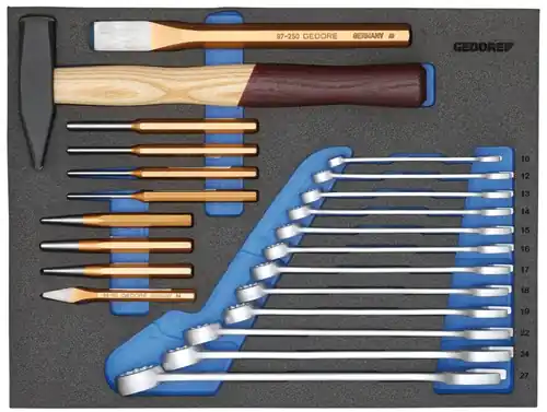 Gedore 3005224 1110 CTB2 01 Assortiment d‘outils 22 pièces