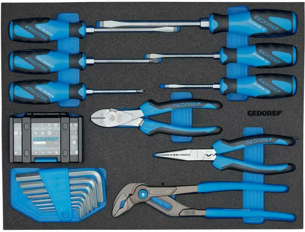 Gedore 3005232 1110 CTB2-02 Assortiment d‘outils 49 pièces