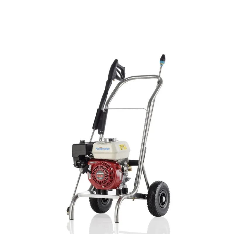Kränzle 61800.3 Profi-jet B 13/150 Nettoyeur haute pression à eau froide chariot en acier inoxydable + embout enfichable SK D12