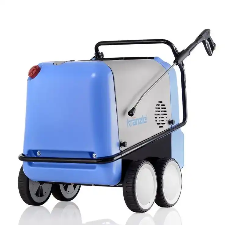 Kränzle 63842.2 Therm-RP 1200 Nettoyeur haute pression à eau chaude 16A avec enrouleur automatique et raccord de tuyau D12