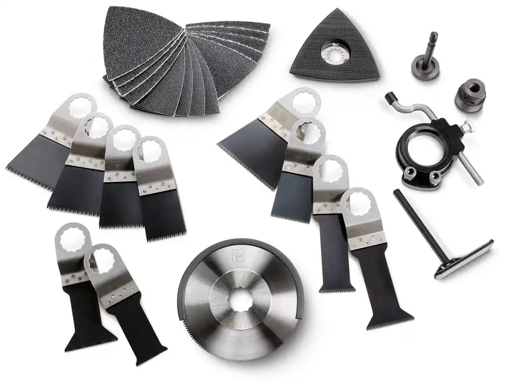 Fein Accessoires 63903167660 Kit d‘accessoires pour la finition intérieure en bois 21 pièces