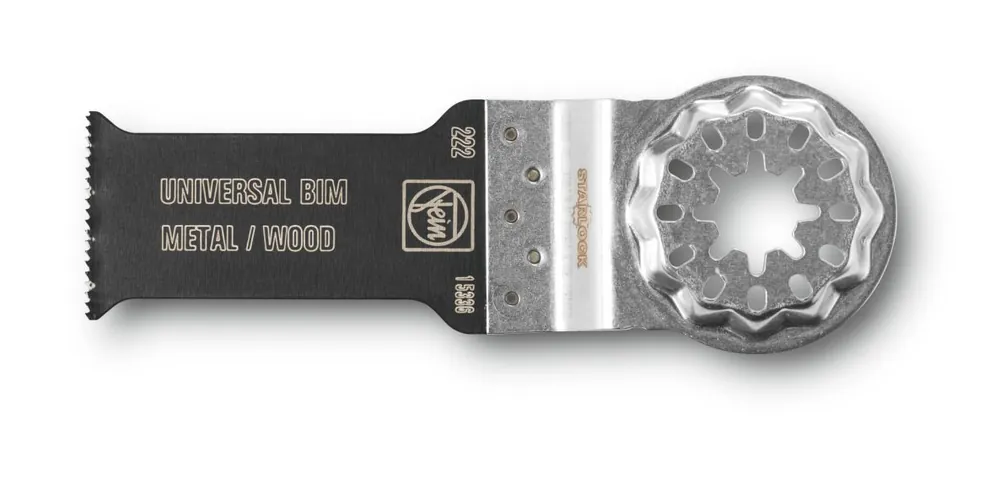 Fein Accessoires 63502222220 Lame de scie E-Cut Universal Drop-in BIM 55x28 Starlock 3ST