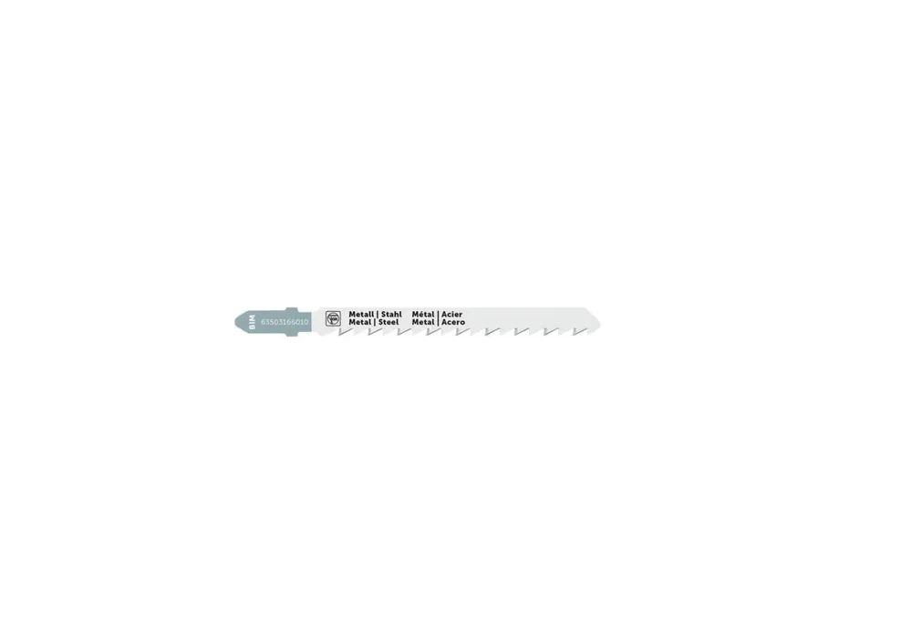 Fein Accessoires 63503166010 Lame de scie sauteuse métal BIM 75 T1.2 MS SC