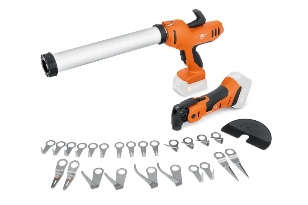 Fein 71902460000 Combination deal auto glass set 2 machines AKP 18-600 AS + AMM 700 1.7 Q AS excl. batterie et chargeur