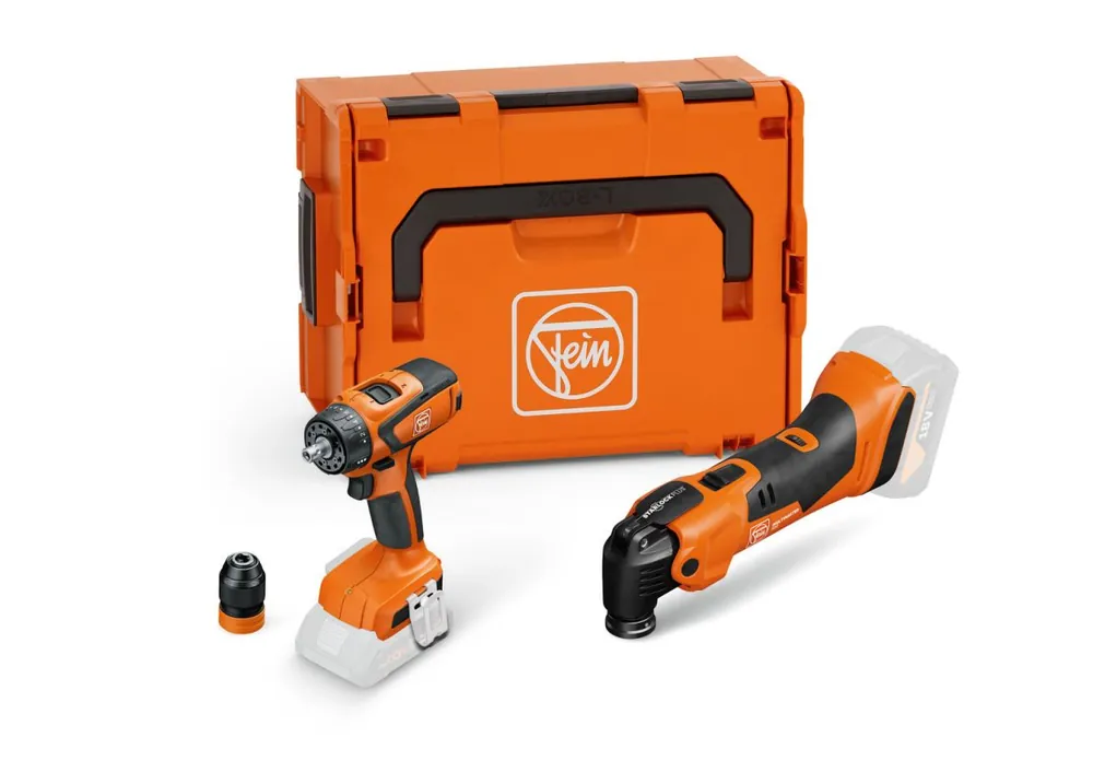 Fein 99100000838 Offre combinée 2 machines AMM 500 + ASCM 18 QSW hors batterie et chargeur en mallette L-BOXX